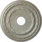 Ekena Millwork Dublin Ceiling Medallion (Fits Canopies up to 5 1/8"), 17 7/8"OD x 3 5/8"ID x 1 1/4"P, Flash Gold CM17DUFLS - alternate 1